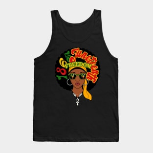 1865, Juneteenth, Freedom Tank Top